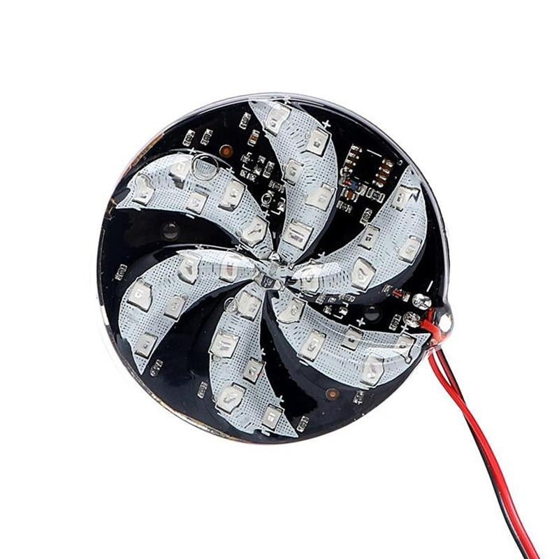Powermaster PM-18643 Elektrikli Led İşaret Cihazı DC12V Döner İşaret İkili Paket