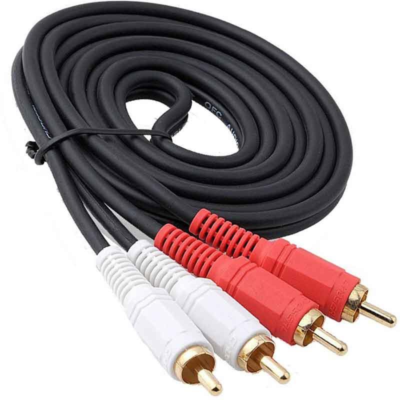 ELEKTROMER 2 RCA + 2 RCA 15 METRE KABLO