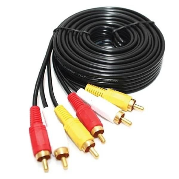 ELEKTROMER 3 RCA / 3 RCA 5 METRE KABLO