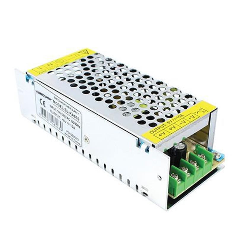 ELEKTROMER 5 VOLT - 10 AMPER METAL KASA ADAPTÖR