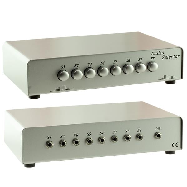 ELEKTROMER 8 KANAL AUDIO SELECTOR SWITCH