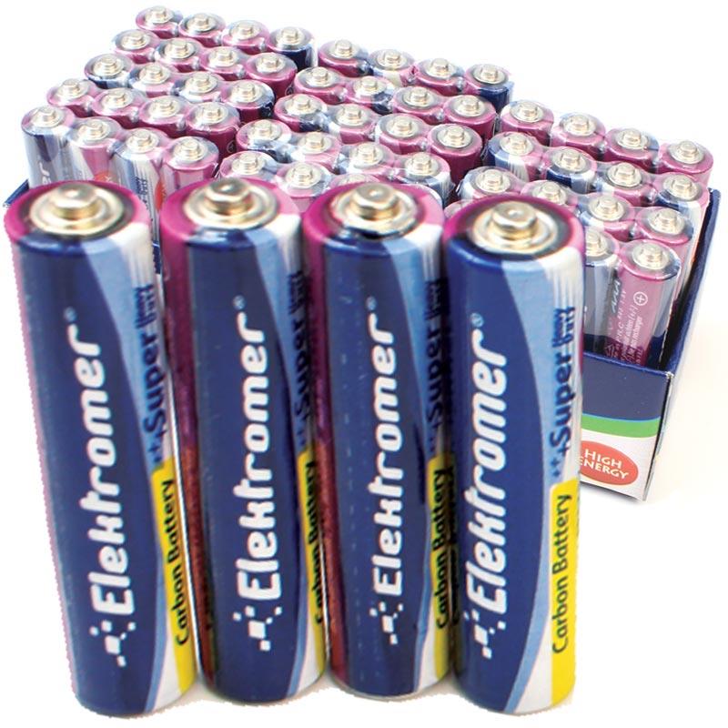 ELEKTROMER AAA İNCE KALEM PİL (60 ADET)
