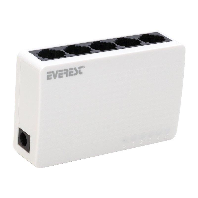 EVEREST ESW-105 5 PORT 10/100 MBPS ETHERNET SWITCH HUB