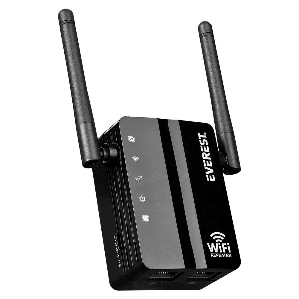 EVEREST EWR-812N 300 MBPS 2.4GHZ WİFİ REPEATER+AP DESTEKLİ SİNYAL GENİŞLETİCİ