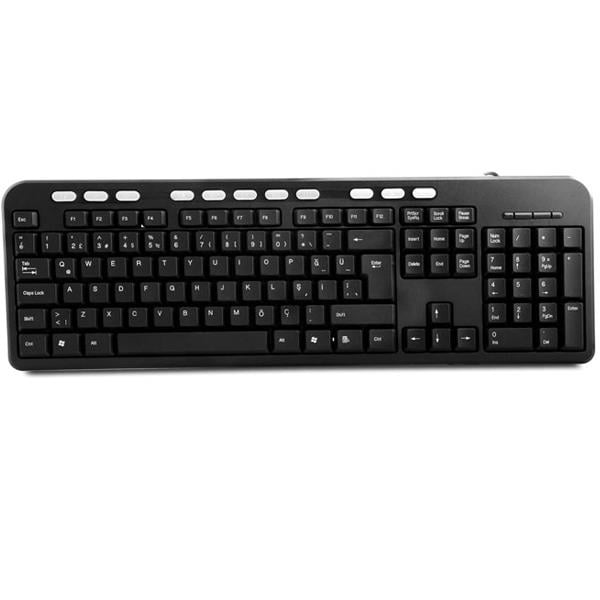 EVEREST KB-582U USB MULTİMEDYA SİYAH Q KLAVYE