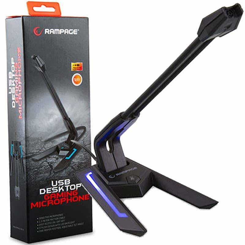 EVEREST RAMPAGE SN-RM7X MASAÜSTÜ LEDLİ OYUNCU MİKROFONU