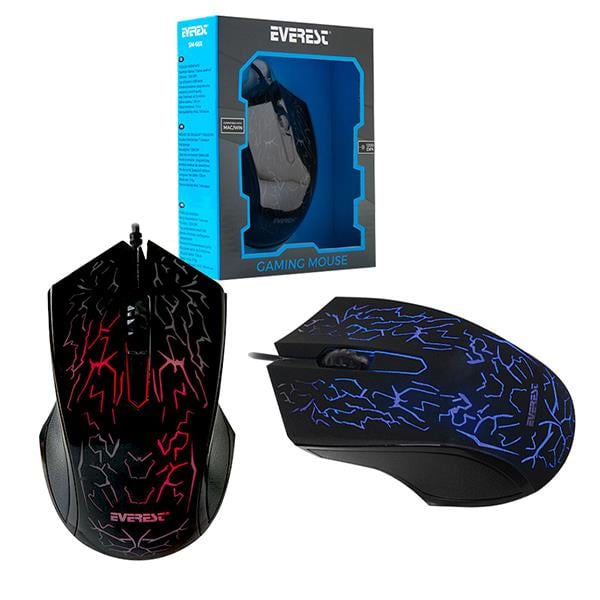 EVEREST SM-68X USB 7 RENK IŞIKLI GAMING MOUSE