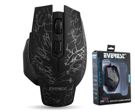 EVEREST SM-700 USB SİYAH GAMING MOUSE