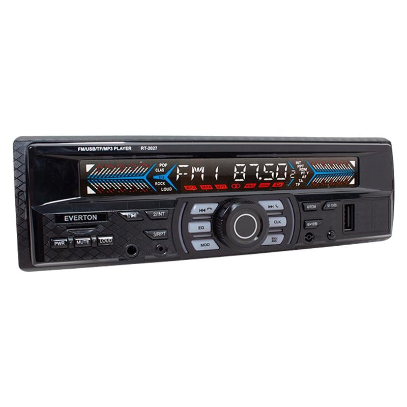 EVERTON RT-2027BT USB/SD/FM/AUX/BT BLUETOOTHLU MEKANİKSİZ OTO TEYP 4X55 WATT