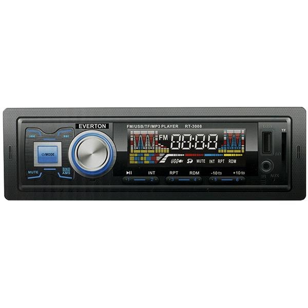 EVERTON RT-3008 USB/SD/FM/AUX MEKANİKSİZ OTO TEYP 4X50 WATT