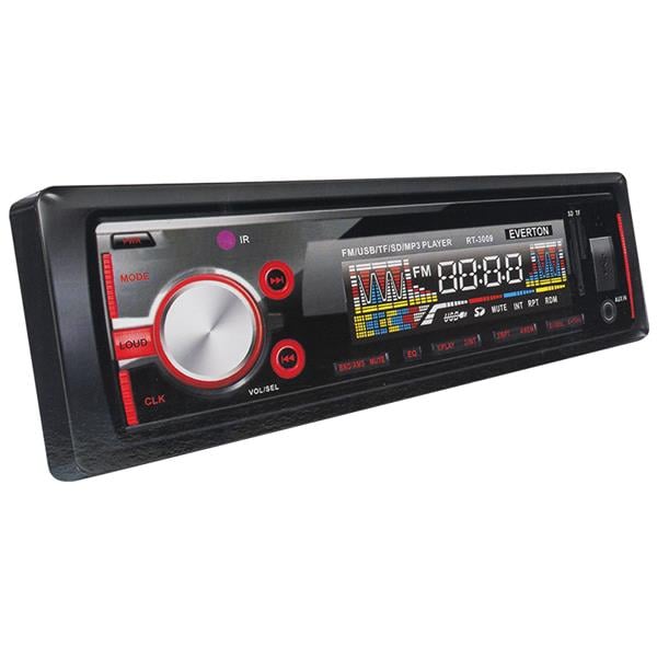 EVERTON RT-3009 USB/SD/FM/AUX MEKANİKSİZ OTO TEYP 4X50 WATT
