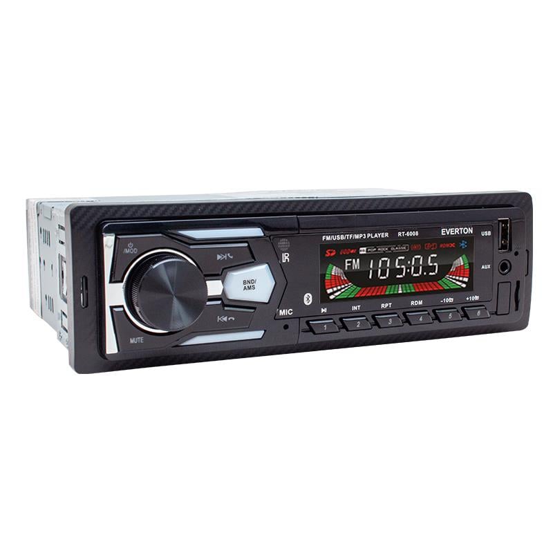 EVERTON RT-6008 USB/SD/FM/AUX/BT BLUETOOTHLU MEKANİKSİZ OTO TEYP 4X50 WATT