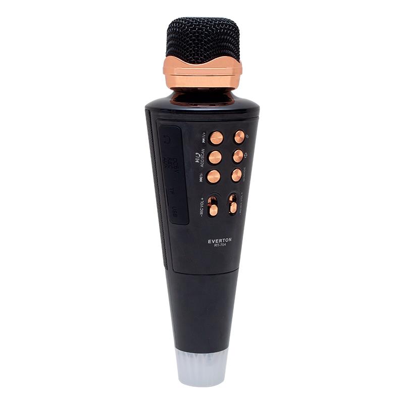 EVERTON RT-704BT USB/SD/FM/BLUETOOTH GİRİŞLİ TWS KARAOKE MİKROFON