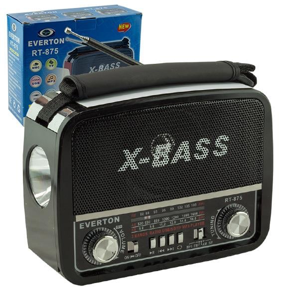 EVERTON RT-875 USB/SD/FM/SW RADYO MÜZİK KUTUSU
