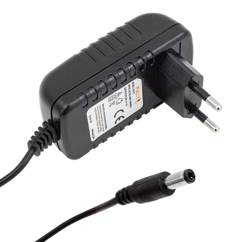 FULLY 1612B 5 VOLT - 2 AMPER 5.5*2.5 UÇLU PRİZ TİPİ ADAPTÖR