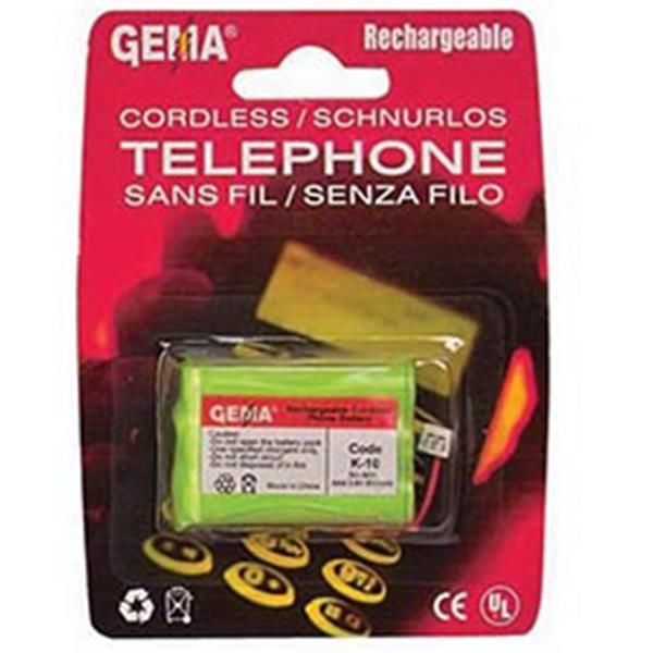 GEMA 3.6 VOLT 600 MAH İNCE PİL