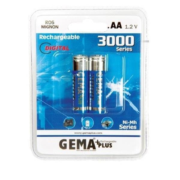 GEMA 3000 MAH ŞARJLI KALEM PİL TEK FİYAT