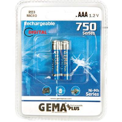 GEMA 750 MAH İNCE ŞARJLI PİL (İKİLİ FİYAT)