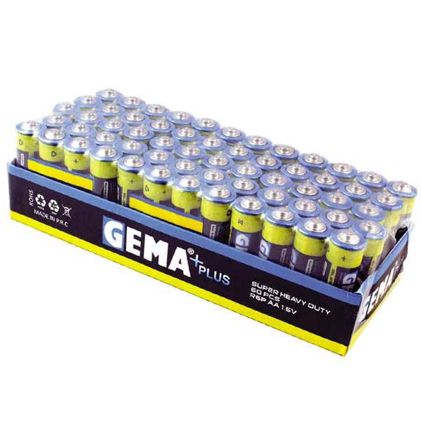 GEMA PLUS KALEM PİL AA (60 ADET)