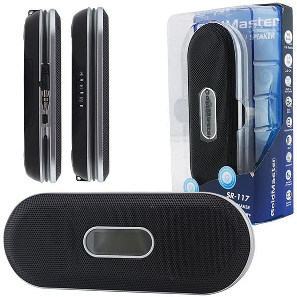 GOLDMASTER SR-117 TAŞINABİLİR HOPARLÖRLÜ RADYOLU MÜZİK KUTUSU