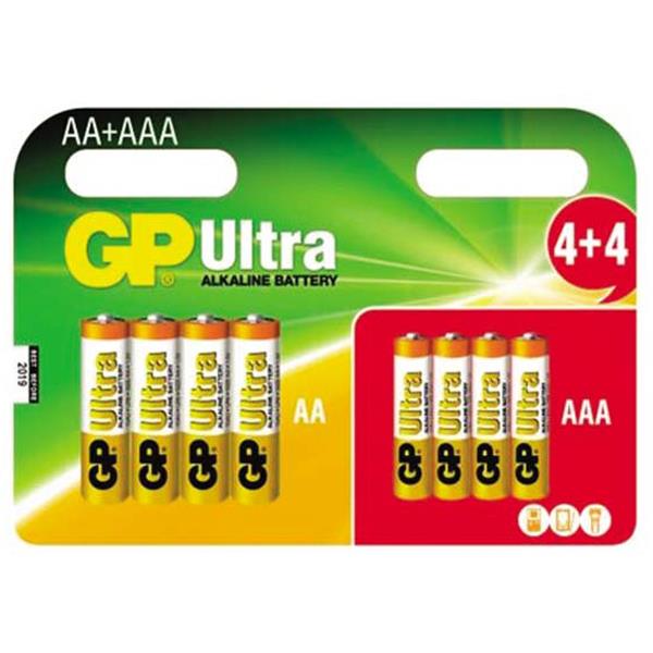 GP 15/24AU4/4PP2-2PD8 ALKALİN PİL (8Lİ PAKET FİYATI)