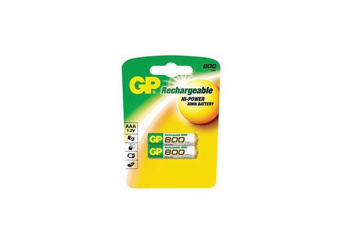 GP 800 MAH RO3 TEK ŞARJLI İNCE KALEM PİL