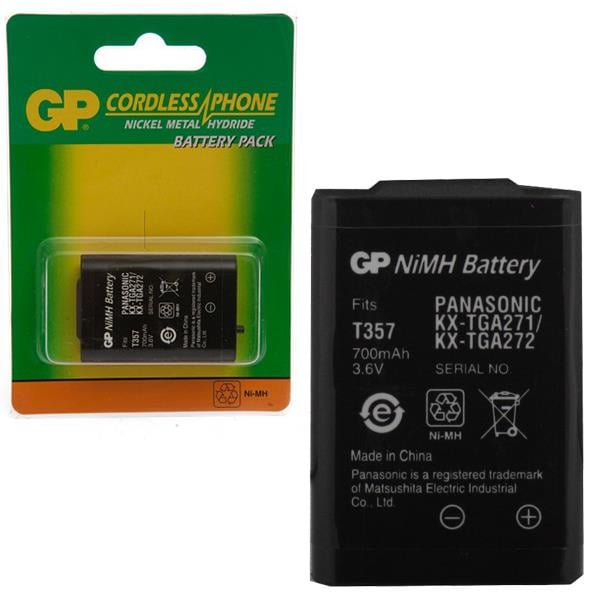 GP T357 3.6 VOLT 650 MAH TELSİZ TELEFON PİLİ