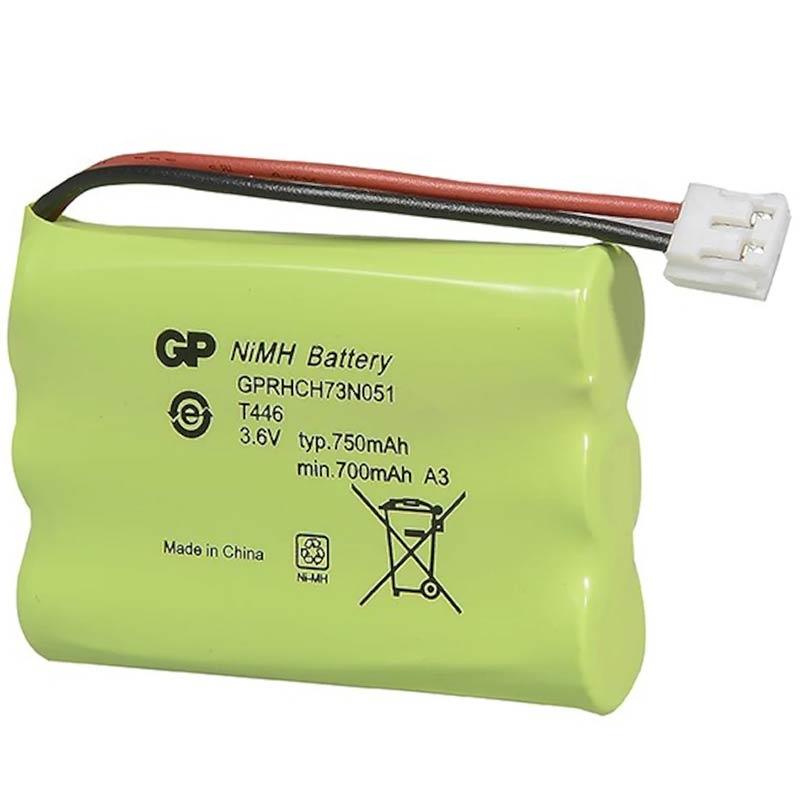 GP T446 75AAAH3BMJ 3.6 VOLT 750 MAH TELSİZ TELEFON PİLİ