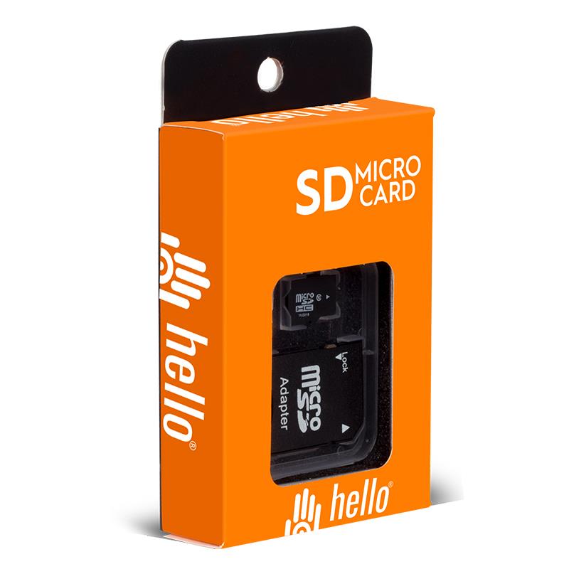 HELLO 16 GB METAL KUTULU MICRO SD HAFIZA KARTI