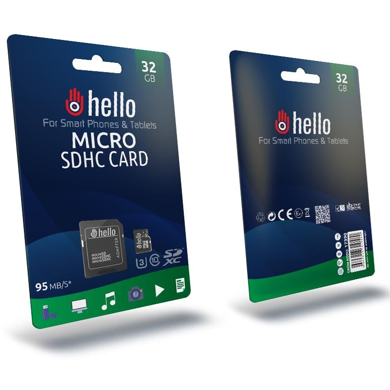 HELLO 32 GB MICRO SD HAFIZA KARTI (CLASS 10)