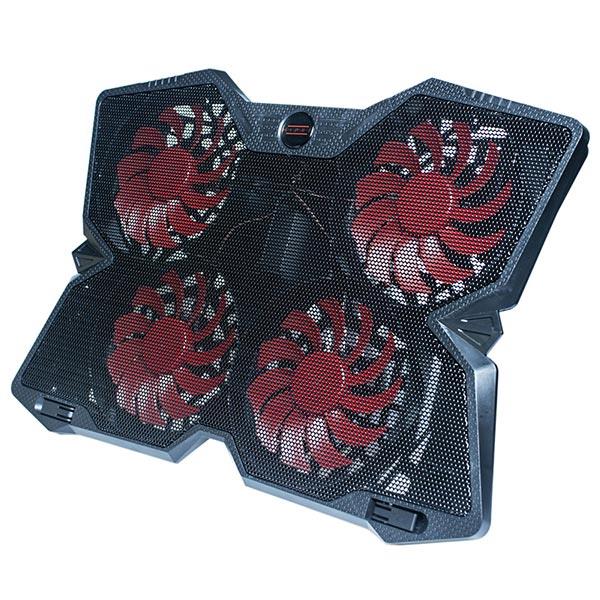 HIPER NC-2000 4 FANLI VE LEDLİ NOTEBOOK SOĞUTUCU (11/17.3 NOTEBOOKLAR İLE UYUMLU)