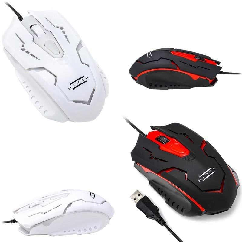 HIPER X-40 KABLOLU GAMING MOUSE (BEYAZ*SİYAH)