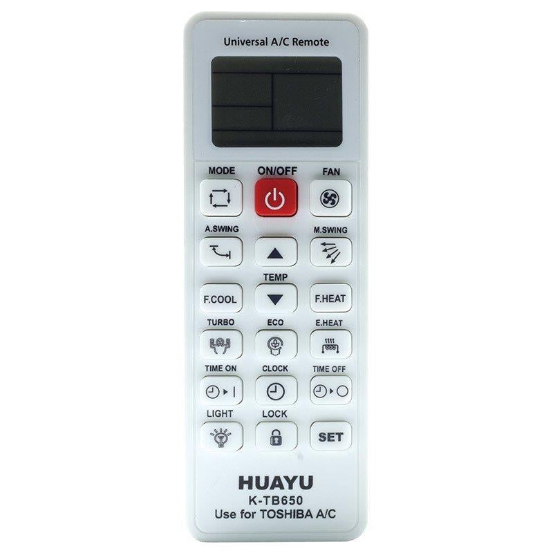 HUAYU KK K-TB650 TOSHIBA UNIVERSAL AKILLI KLİMA KUMANDASI