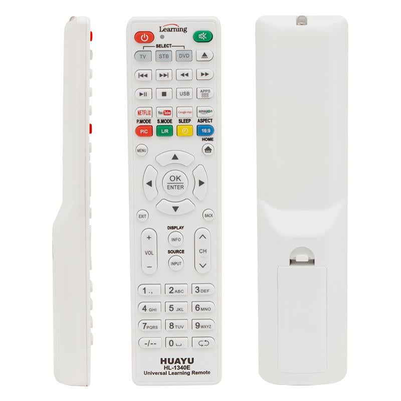 HUAYU KL HL-1340E NETFLIX-YOUTUBE-AMAZON TUŞLU TV/LCD/UYDU/DVD ÖĞRENEBİLEN BLİSTERLİ UNIVERSAL AKILLI KUMANDA