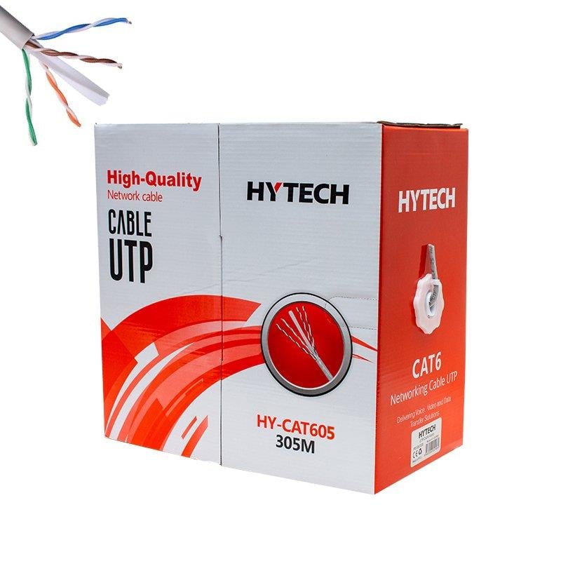 HYTECH HY-CAT605 24 AWG 0.5MM UTP 305 METRE CAT6 KABLO
