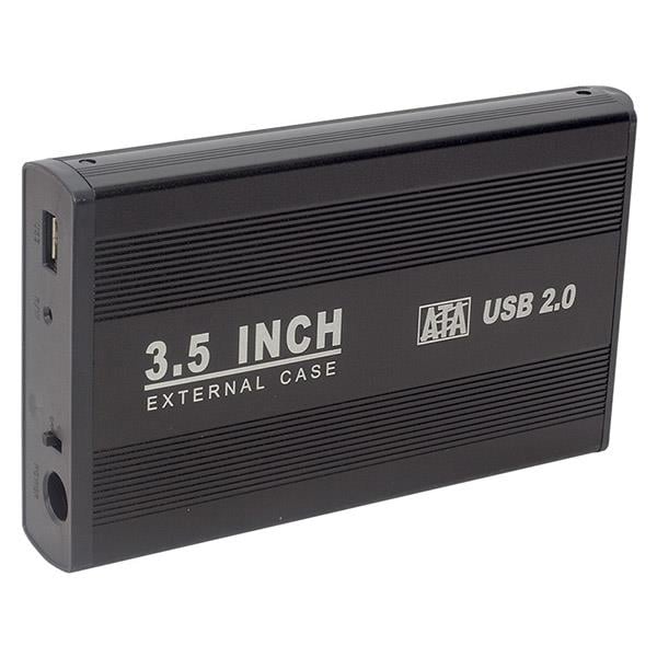 HYTECH HY-HDC30 HARİCİ 3.5 USB 2.0 SATA SİYAH HARDDISK KUTUSU