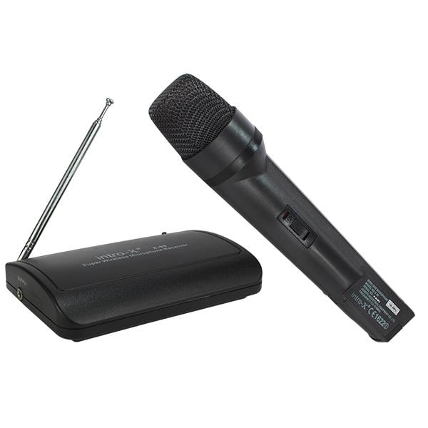 INTRO-X X-39 VHF EL TİPİ KABLOSUZ MİKROFON