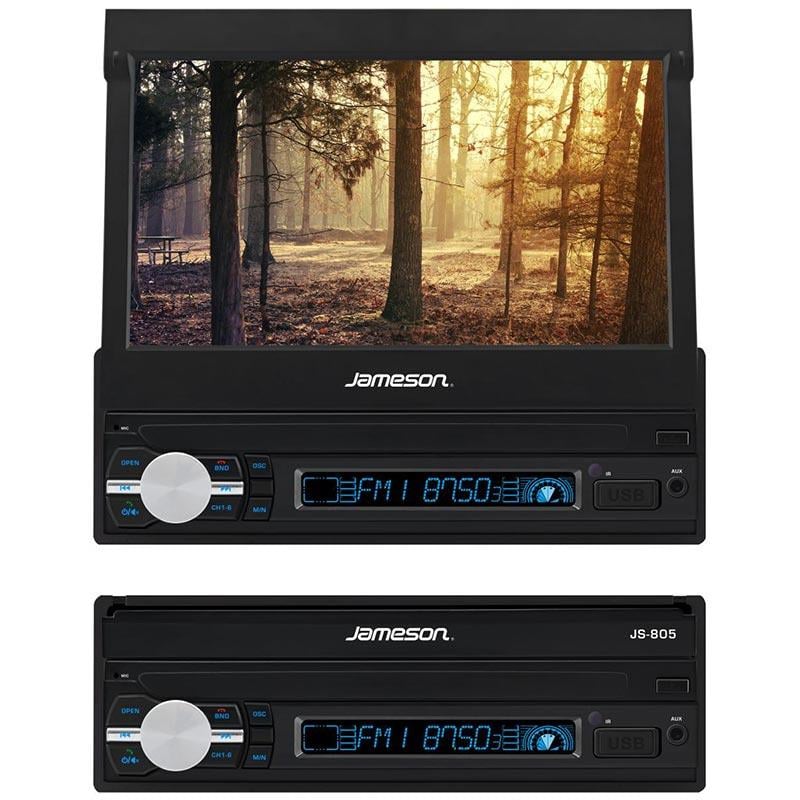 JAMESON JS-805 7 USB/SD/MP5/BLUETOOTH ÖZELLİKLİ INDASH GERİ VİTES KAMERALI OTO TEYP