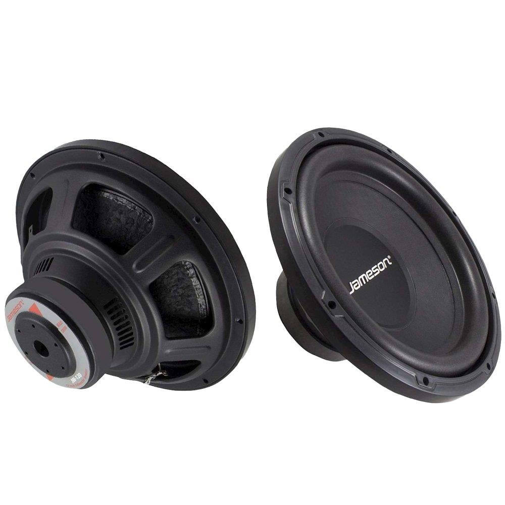 JAMESON JW-120 12 4 OHM 30 CM 500 WATT MAX 250 WATT RMS SUBWOOFER OTO BASS HOPARLÖR
