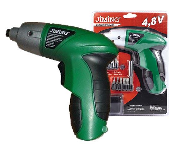 JİMİNG ESH-007 4.8 VOLT ŞARJLI TORNAVİDA