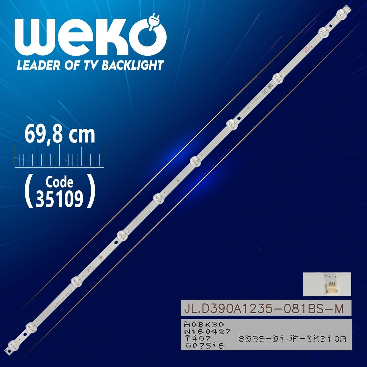 JL.D390A1235-081BS-M - SD39-DNJF-IK31 0A - 69.8 CM 10 LEDLİ (WK-852)
