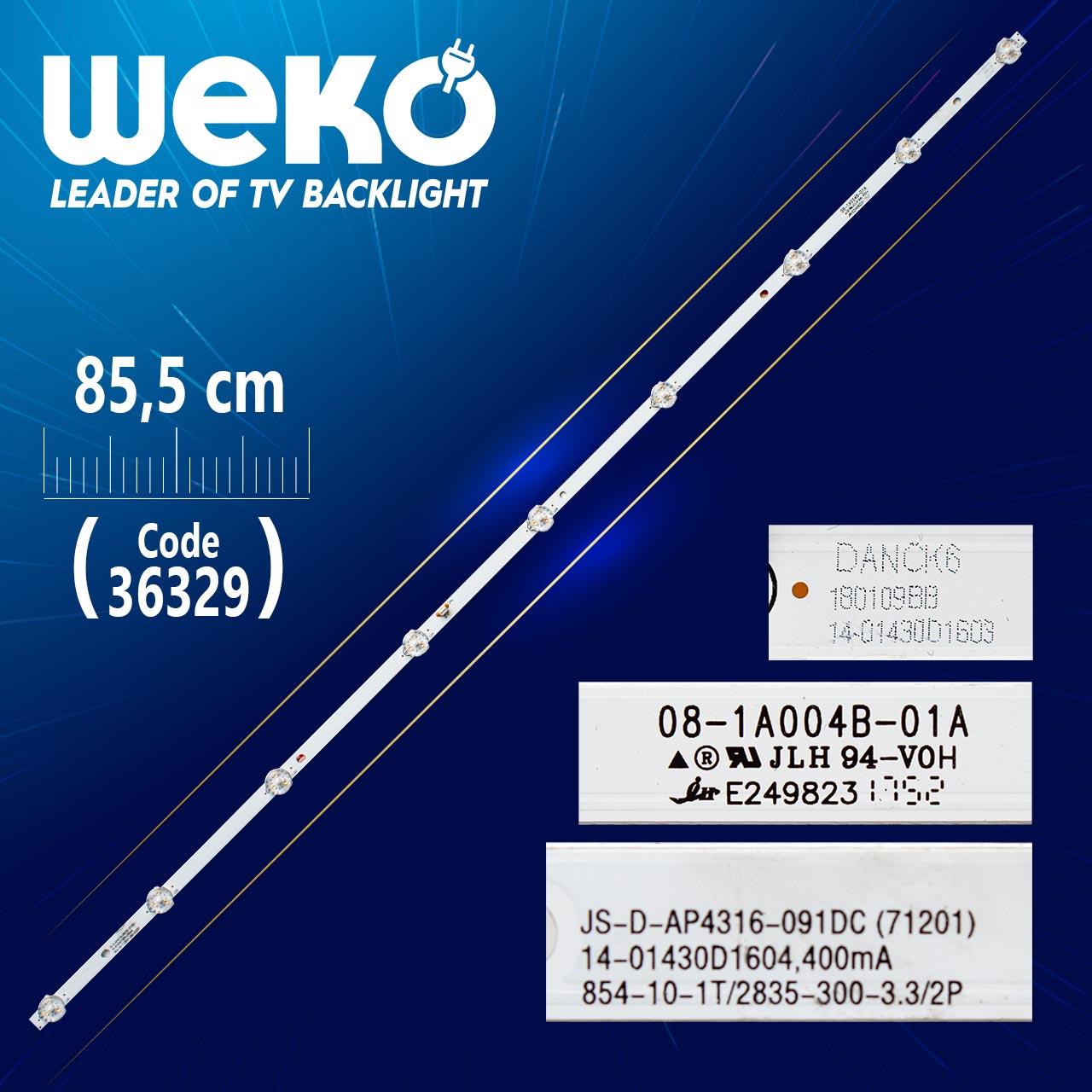 JS-D-AP4316-081DC  9 LEDLİ 85,5 CM
