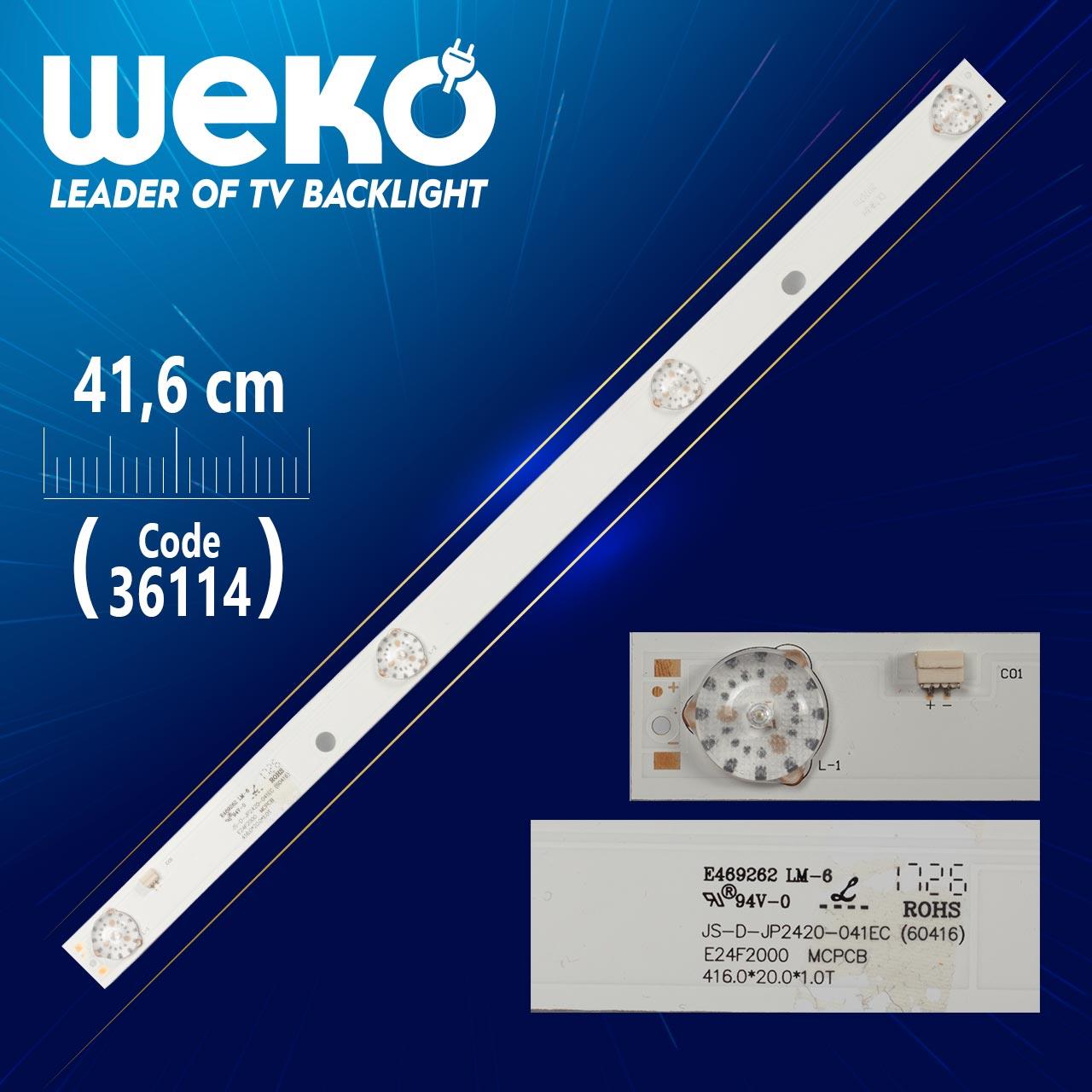 JS-D-JP2420-041ECC (60416) 4 LEDLİ 41.6 CM