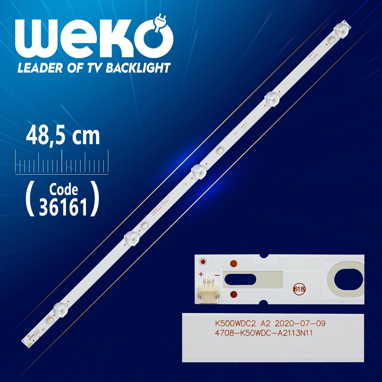 K500WDC2 A2 4708-K50WDC-A2113N11 5 LEDLİ  48.5 CM
