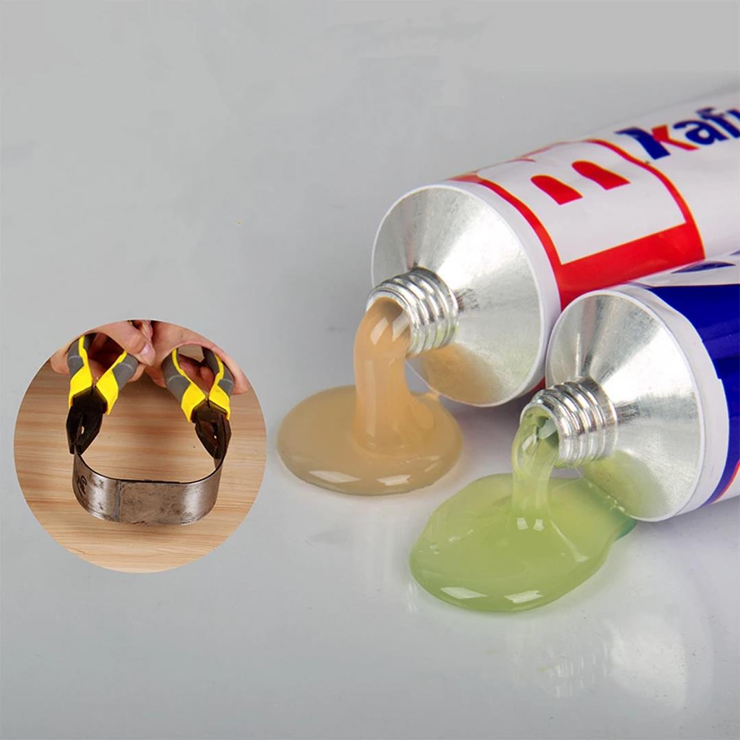 Kafuter Güçlü AB Çok Amaçlı Epoksi Çelik-Ahşap-Metal-Alüminyum Yapıştırıcısı (İran)