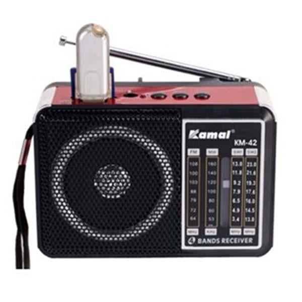 KAMAL KM-42 USB/SD/FM DESTEKLİ MP3 ÇALAR RADYO