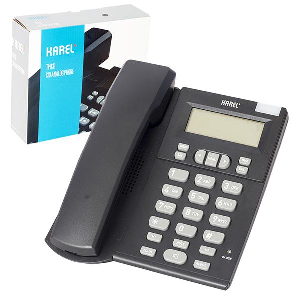 KAREL TM-131 KABLOLU EKRANLI TELEFON