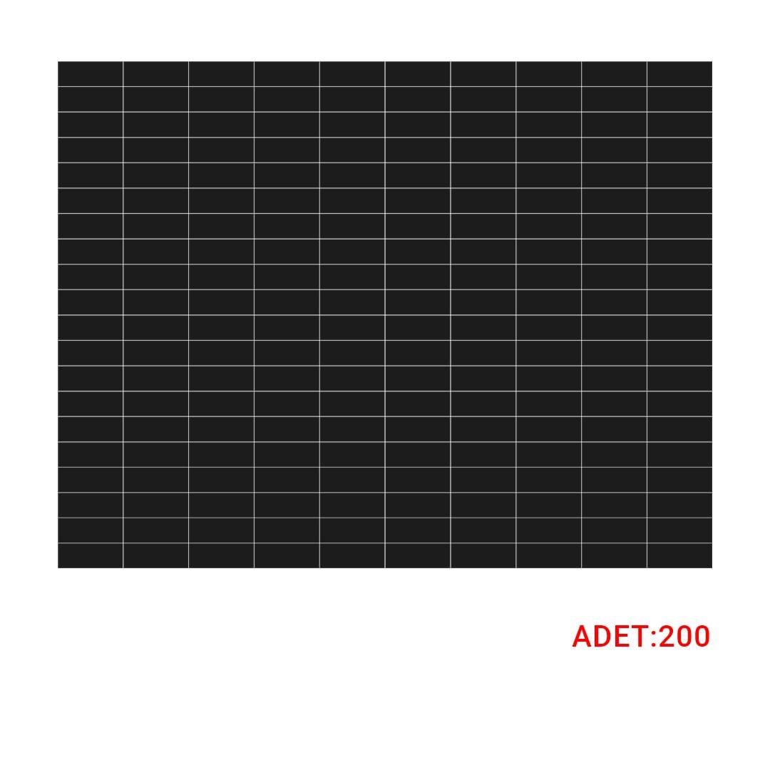KAUÇUK PED 10X4X1.5 ( PANEL MONTAJ İÇİN TAKOZ )