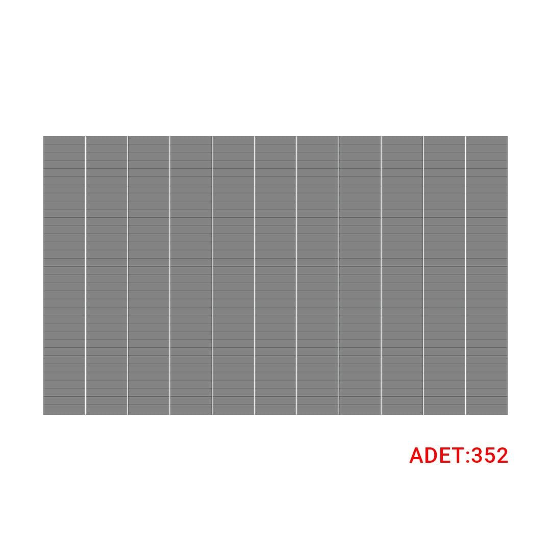 KAUÇUK PED 15X3X3 ( PANEL MONTAJ İÇİN TAKOZ )