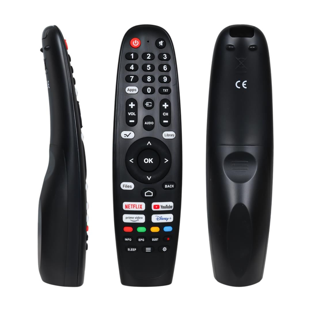 KL STRONG NETFLIX-YOUTUBE-PRIME VIDEO-DISNEY PLUS TUŞLU SES KOMUTLU LCD LED TV KUMANDA
